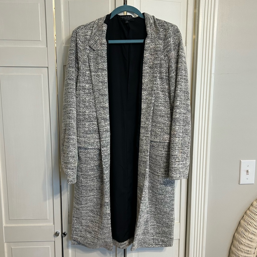 Long Blazer Gray